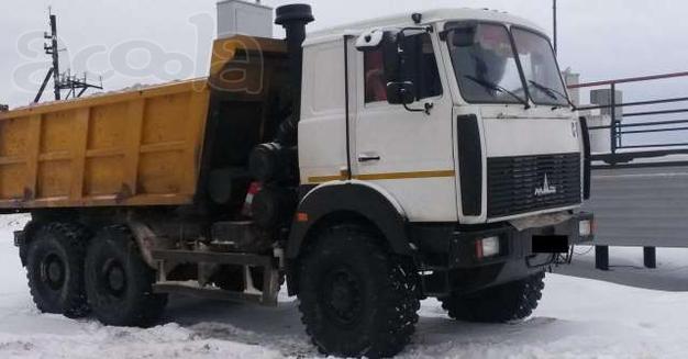 Аренда полноприводных самосвалов МАЗ 6x6