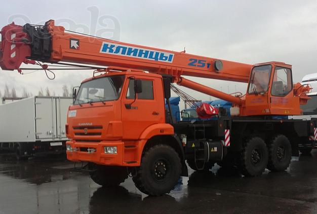 Аренда автокрана 25 тонн