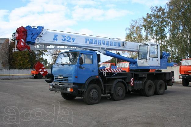 Аренда автокрана 32 тонны