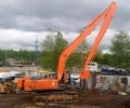 Услуги по аренде гусеничного экскаватора Hitachi ZX330 Long Reach