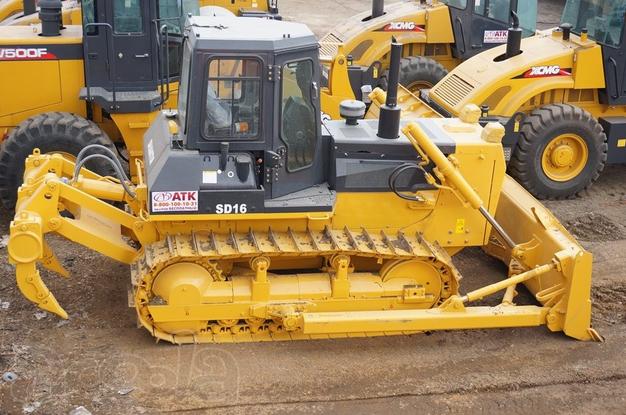 Услуги БУЛЬДОЗЕРа Shantui SD16 с рыхлителем 3 зуба