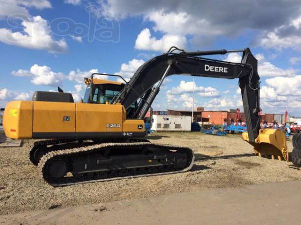 Экскаватор гусеничный аренда John Deere E260 LC услуги