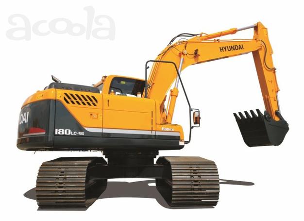Гусеничный экскаватор в аренду HYUNDAI R180 NLC-9S болотник 800мм