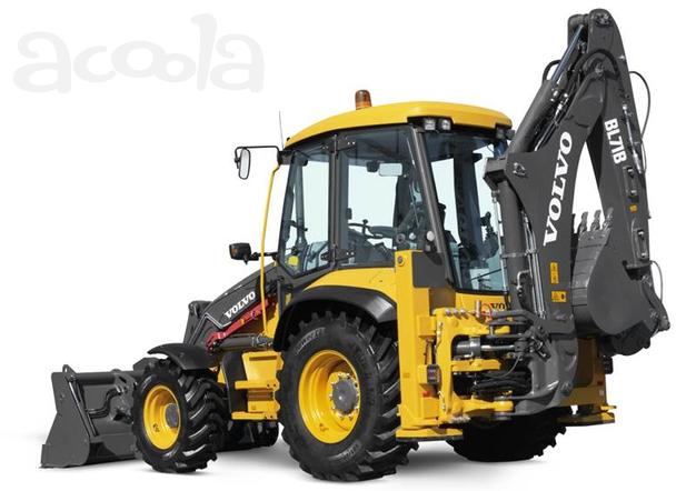 В аренду экскаватор погрузчик VOLVO BL71b услуги