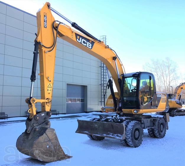 Аренда полноповоротного колёсного экскаватора JCB 180W