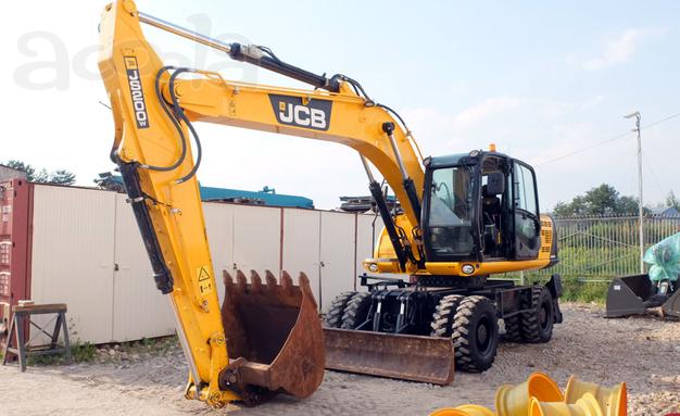 Услуги по аренде техники колёсный экскаватор JCB 200W