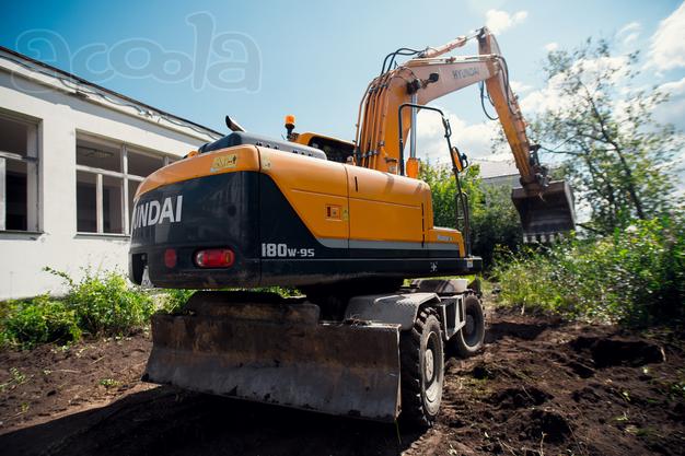 Аренда Колёсного экскаватора Hyundai R180W-9S сдам
