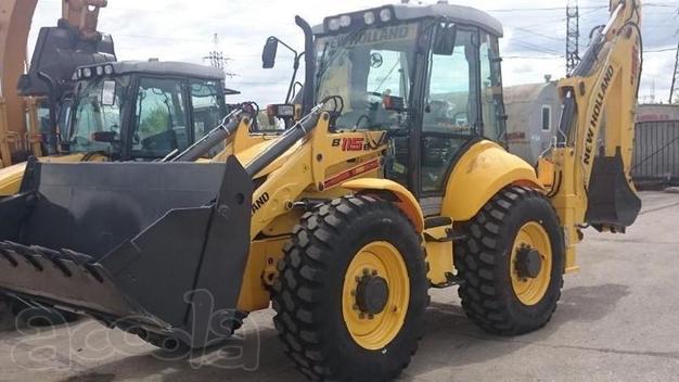Экскаватор-погрузчик NEW HOLLAND B115Bb в аренду