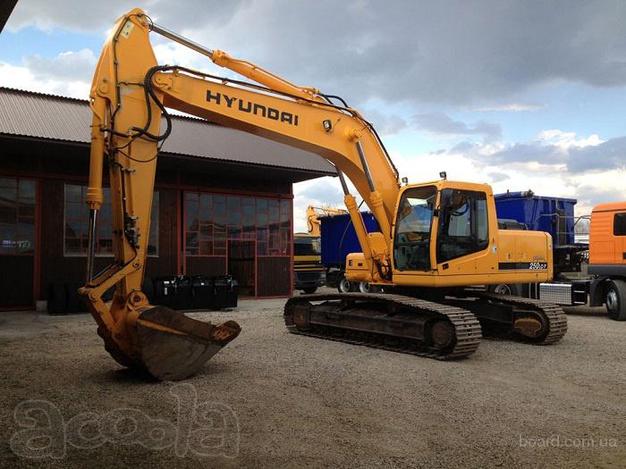 Аренда полноповоротного Гусеничного экскаватора Hyundai R250 LC-7