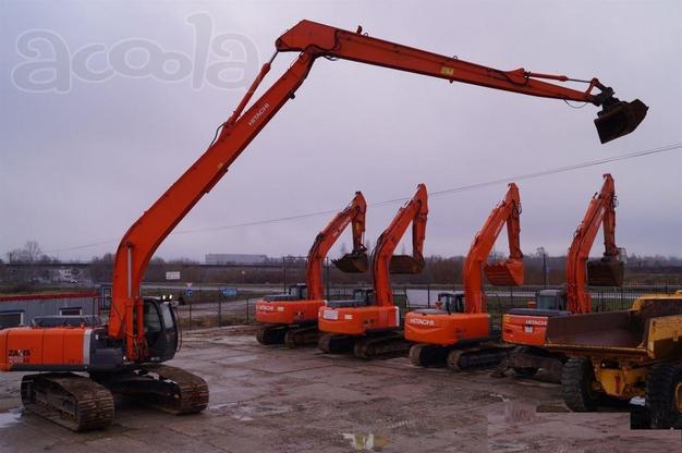 Гусеничный экскаватор длинная рука  Hitachi ZX200 Long Reach в аренду