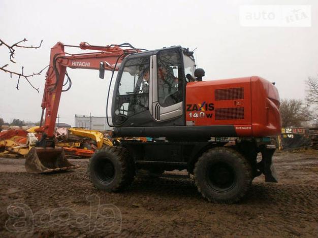 Требуется колёсный экскаватор в аренду Hitachi zx140w-3