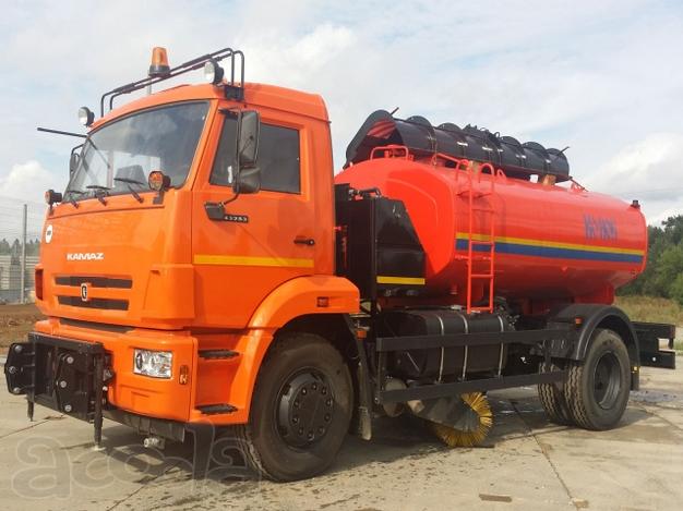 Поливомоечная машина КАМАЗ КО-806 с ГОРЯЧЕЙ ВОДОЙ