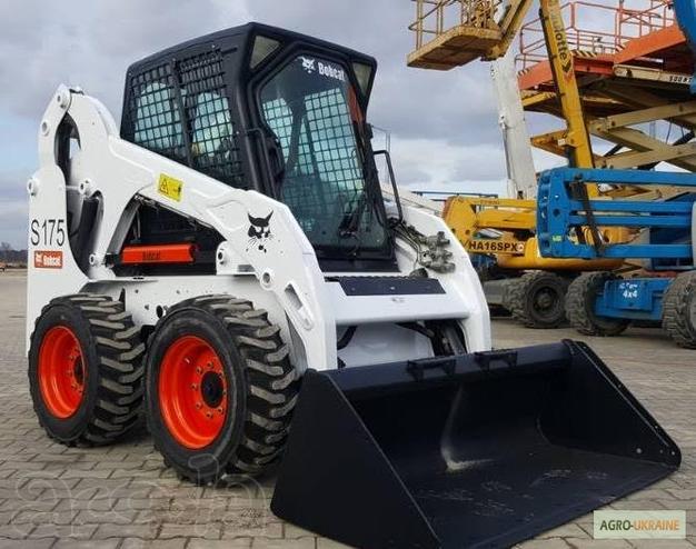 Аренда Услуги мини-погрузчик с бортовым поворотом Bobcat S175