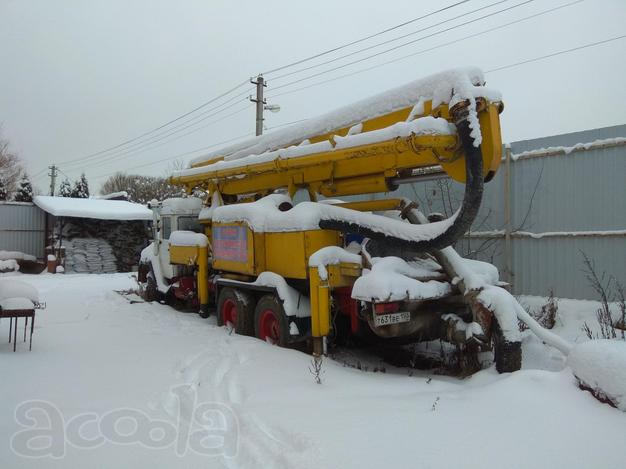 Бетононасос установка