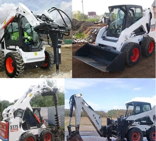 Услуги минипогрузчика bobcat в Серпухове