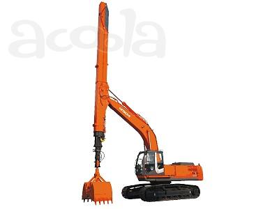 Экскаватор  с грейферным ковшом