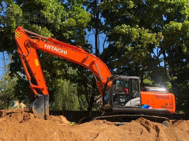 Аренда гусеничного экскаватора  Hitachi ZX210 LCN G