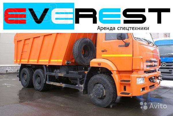 Аренда самосвалов КАМАЗ 6520