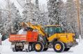 Вывоз снега самосвалами 20 м<sup>3</sup> - Стоимость от 250 руб/м<sup>3</sup>