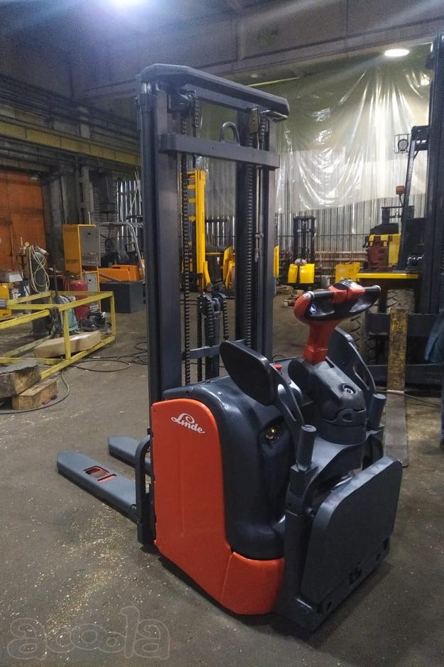 Самоходный электроштабелёр Линде Linde L14 AP (Германия)