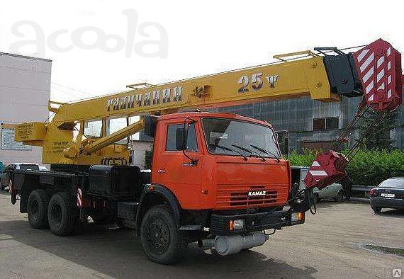 Аренда автокрана 25 т.