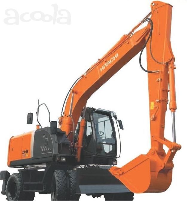 Аренда экскаватора колёсного HITACHI ZX 140