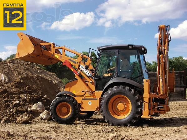 Аренда ЭКСКАВАТОР ПОГРУЗЧИК CASE 580T