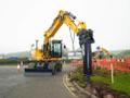 Экскаватор JCB JS 160W гидромолот