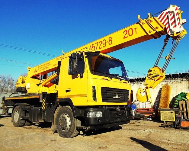 Автокраны грузоподъёмность от 16 тонн