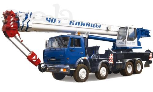 Аренда автокрана Клинцы 40 т