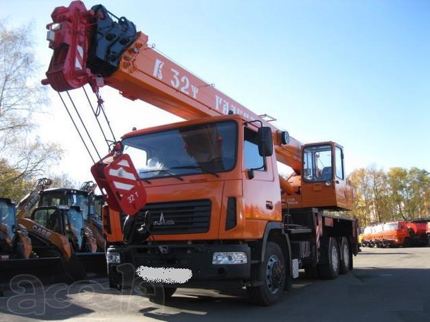 Аренда автокрана 32 т