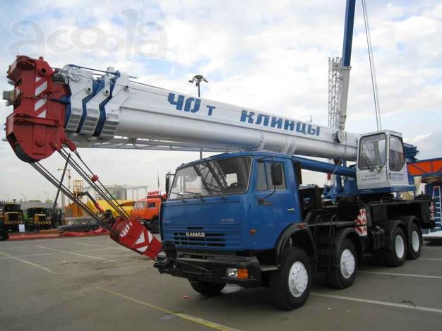 Аренда автокрана 40 - 100 тонн