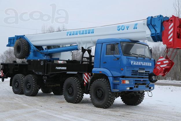 Аренда автокрана 50 тонн