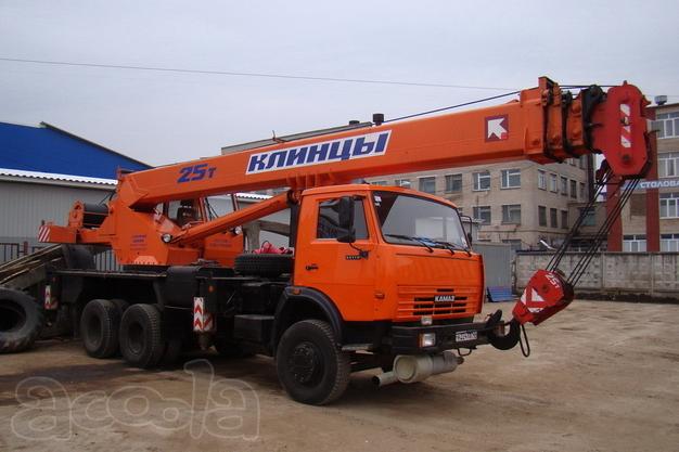 Аренда автокрана 25 тонн