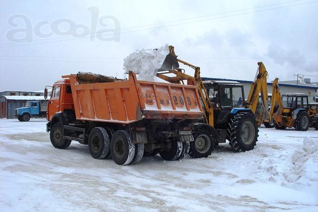 Вывоз снега с погрузкой