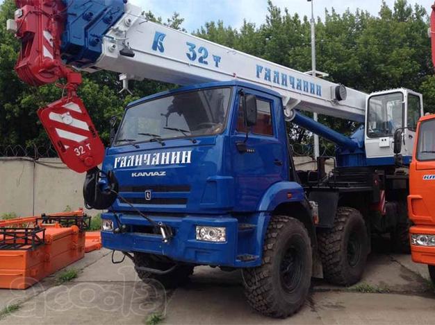 Аренда автокрана 32 тонны