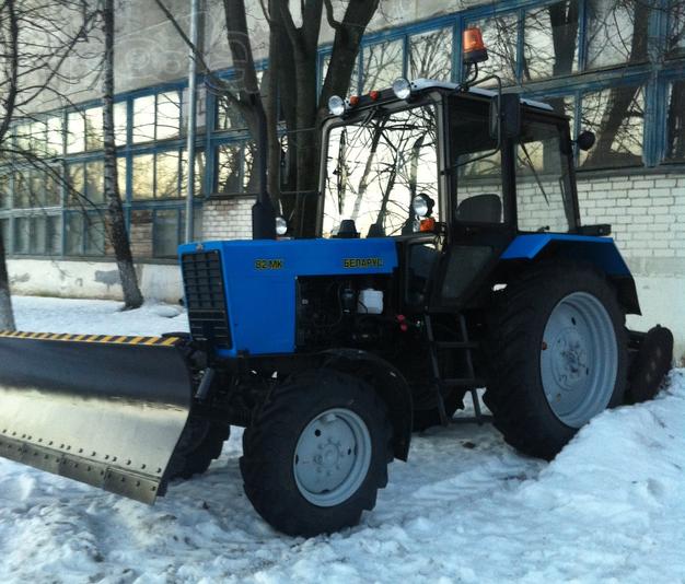 Мтз на уборку снега
