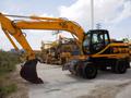 Аренда калесного экскаватора JCB
