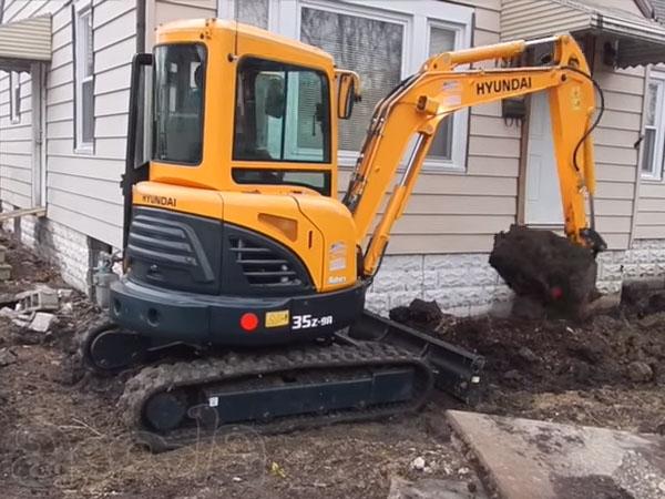 Аренда мини-экскаватора