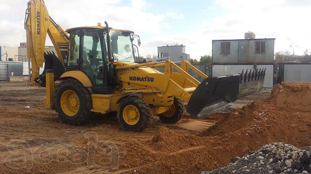Аренда экскаватора-погрузчика KOMATSU wb93r