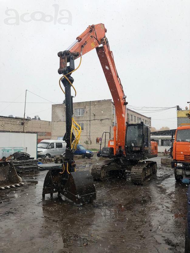 Аренда Hitachi 210 с грейфером