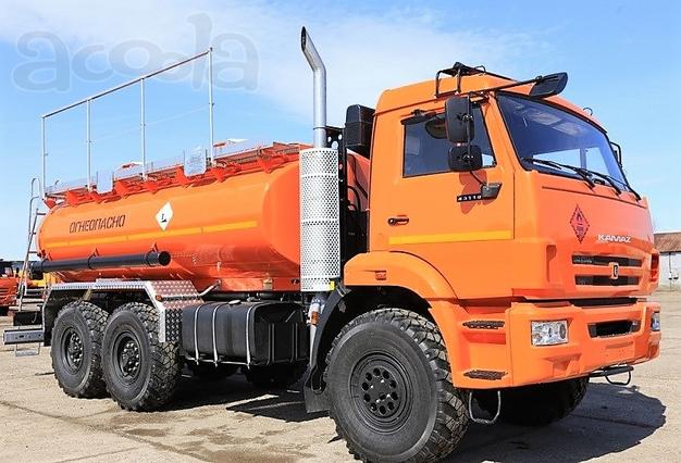 Автотопливозаправщик камаз 43118 6x6 11м3 19г