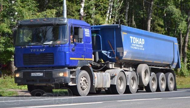 Работа для тонаров на вывоз грунта