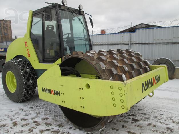 Услуги аренды дорожного катка Ammann ASC 150 HD