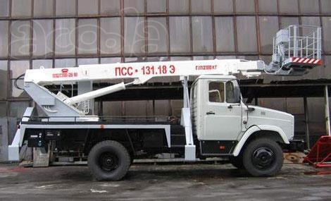 Услуги аренды автовышки 18 м