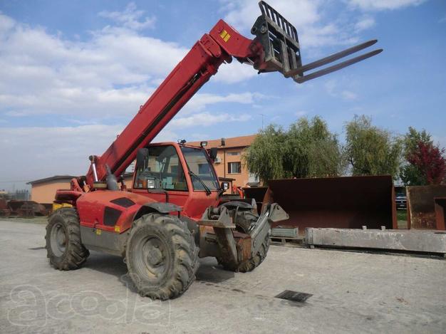 Услуги аренды телескопического погрузчика MANITOU 1235