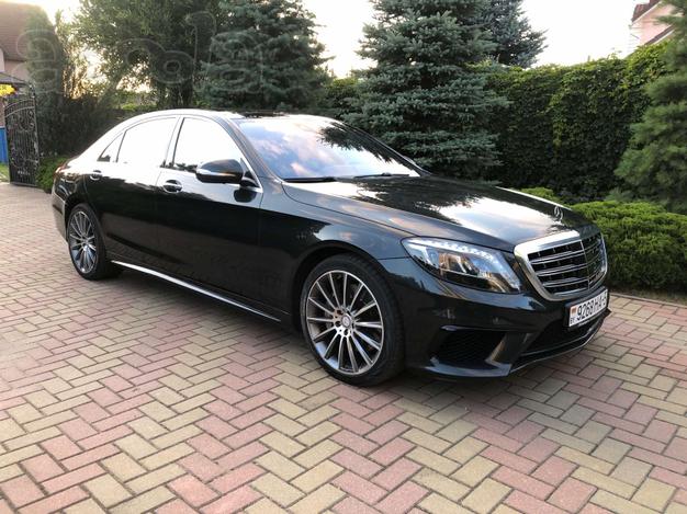 Прокат авто с водителем в Минске. Mercedes W222 Long S500