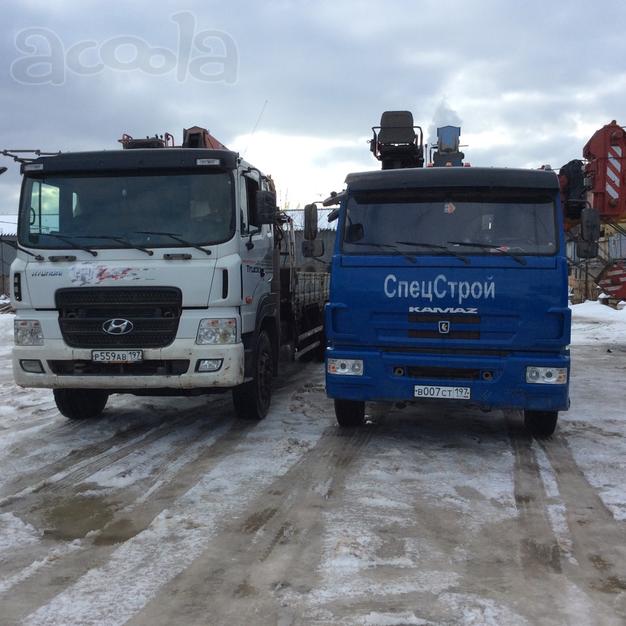 Манипулятор 7т на базе HYUNDAI-TRAGO 7 т