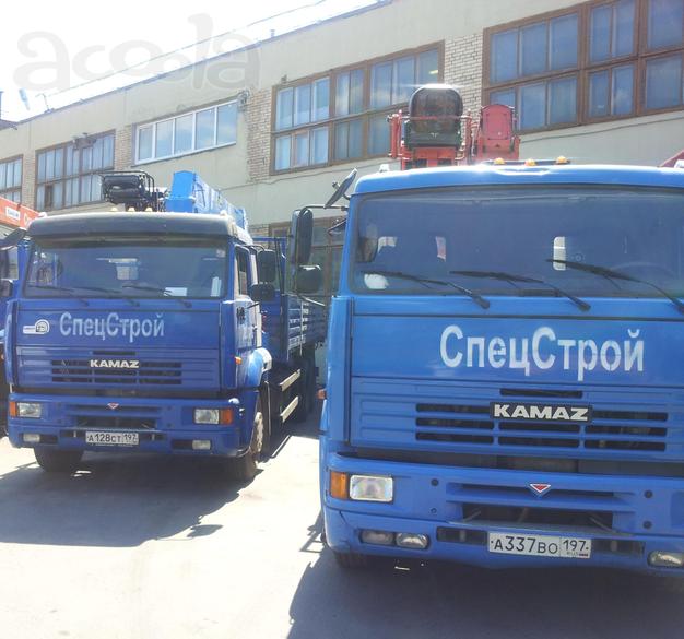 Аренда Кран манипулятор DONG YANG 5 тонн на базе Камаз 9 тонн