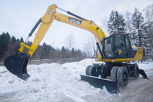 Аренда колёсного экскаватора JCB JS 160W